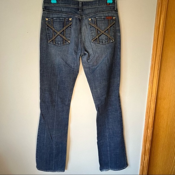 7 For All Mankind Bootcut Jean Size 29 - Picture 4 of 14